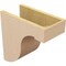 Ekena Millwork 8"W x 16"D x 16"H Classic Del Monte Rough Cedar Woodgrain TimberThane Corbel, Primed Tan CORUR08X16X16DELRCPR - alternate 3